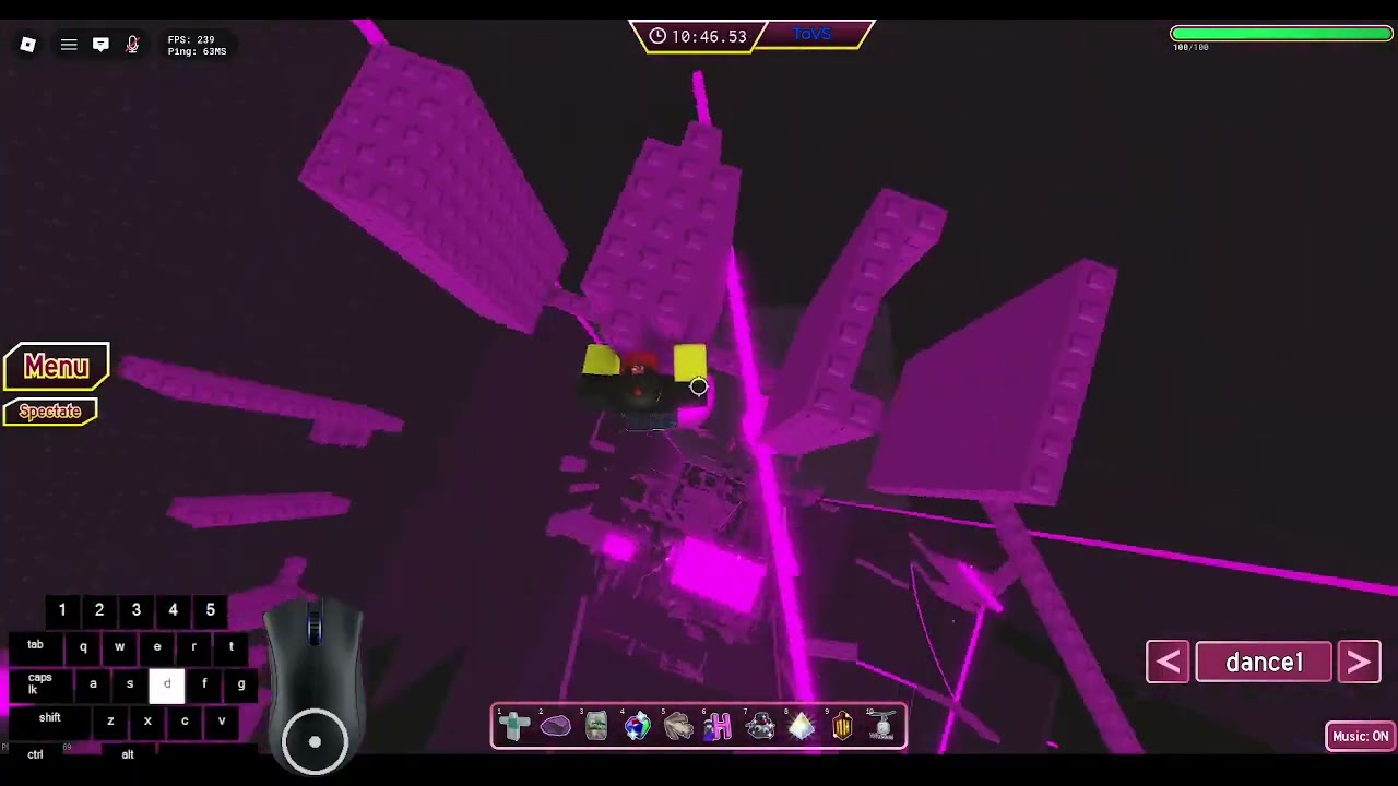 Beating Tower of Vivid Sections!!! :D (INSANE) | EToH
