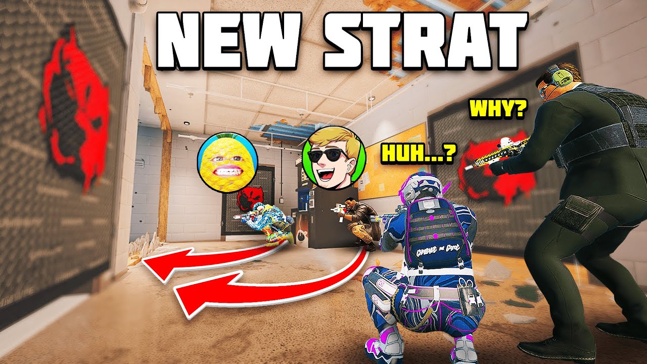 НОВЫЕ СТРАТЕГИИ ТРОЛЛЕЙ на PROS в SIEGE (при участии Sir Pineapple)