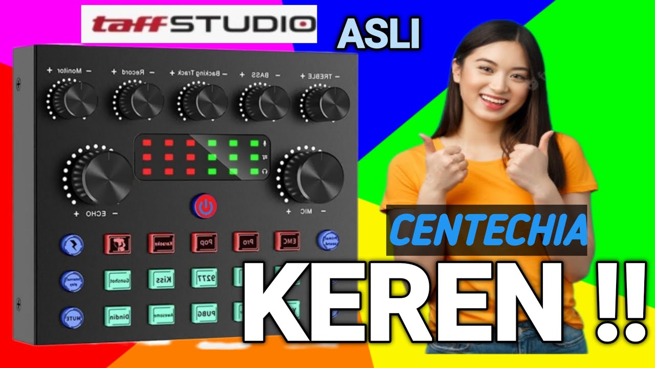 REVIEW SOUNDCARD V8S CENTECHIA RP. 102 RIBU ][ KEREN !!!