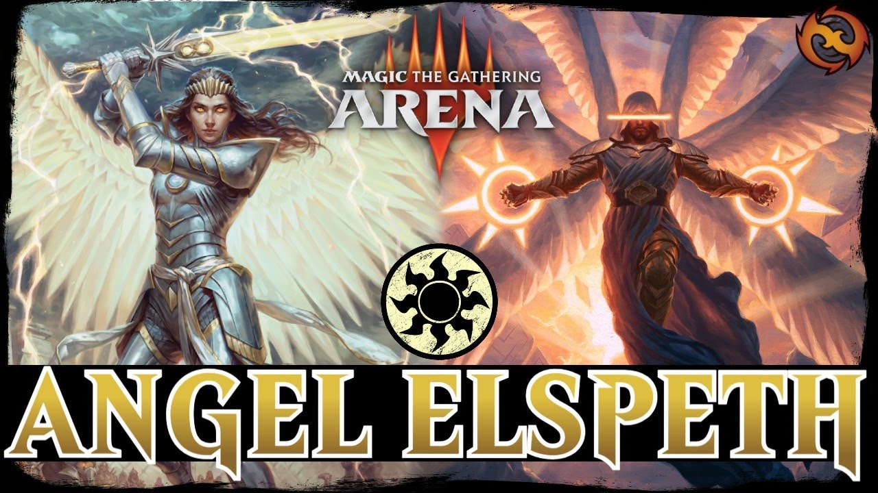 ANGELS OF ELSPETH | MTG Arena - Mono White Angel Life Gain Flying Tokens TARKIR Standard Deck