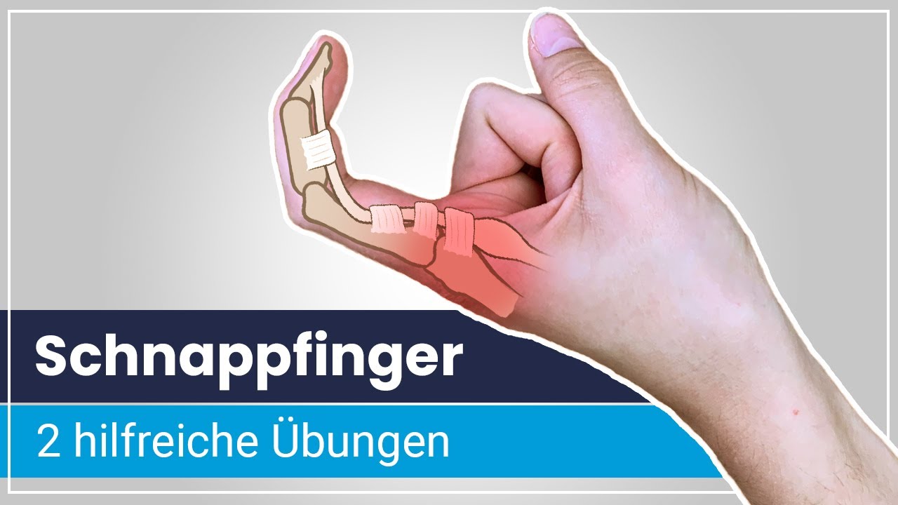 Schnappfinger - 2 einfache Übungen gegen die Beschwerden