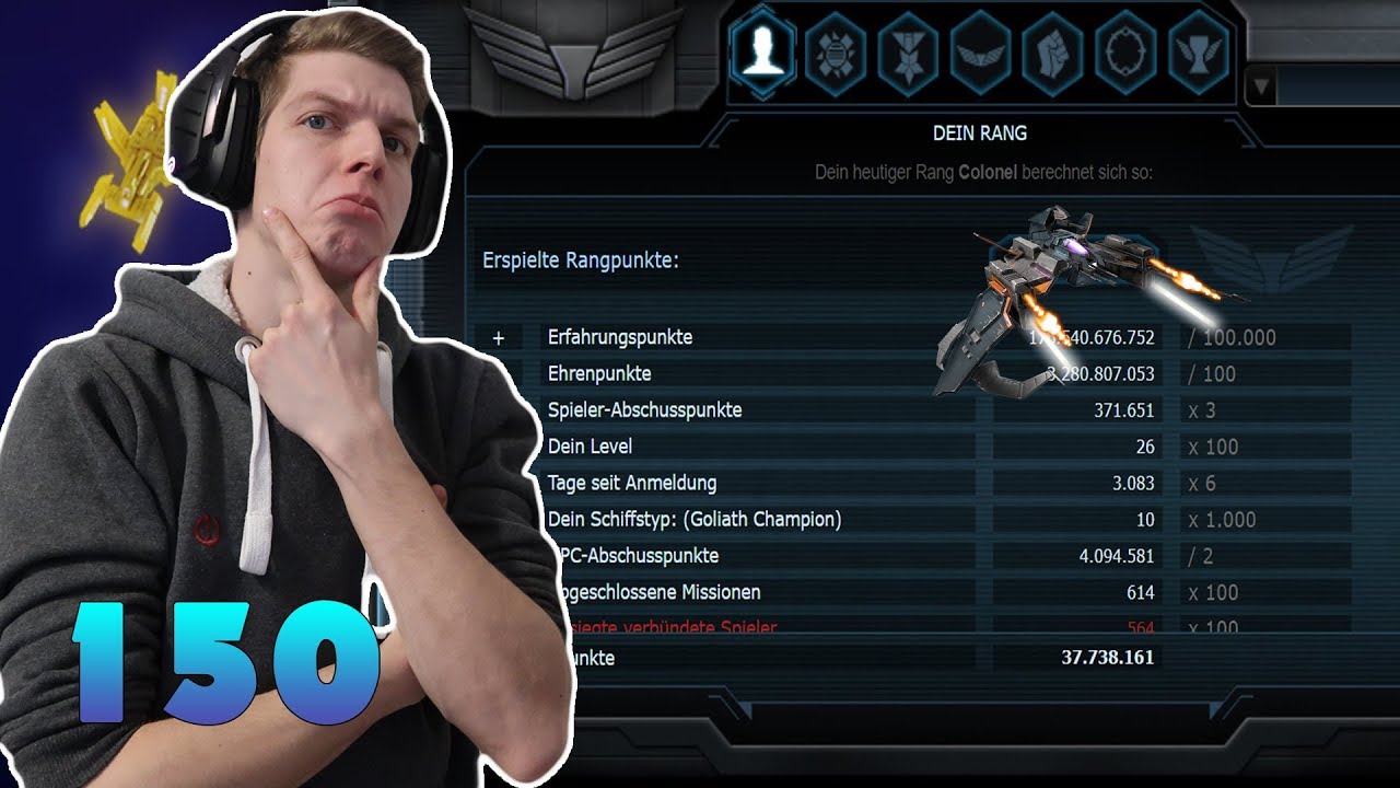 DARKORBIT #150 - Meine Rangpunkte und Rangstatus