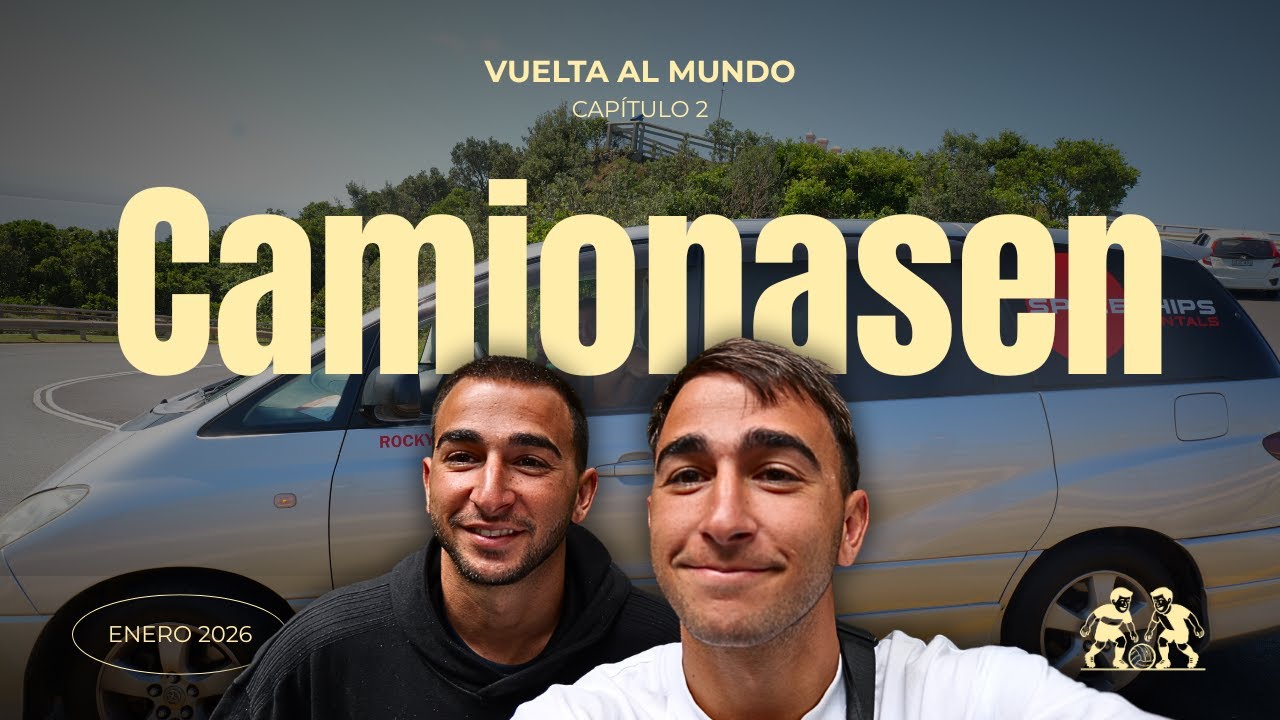 Dormimos 5 días en una camioneta en Australia
