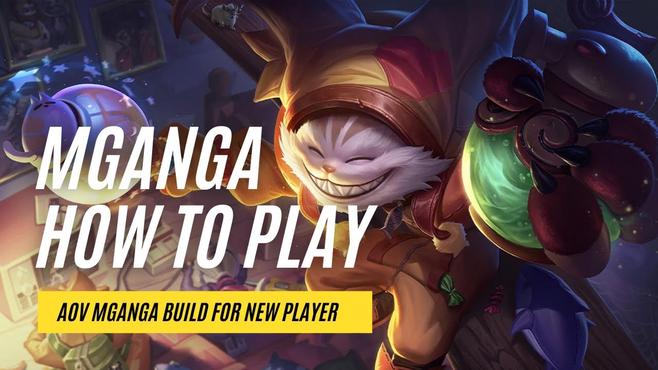 AOV How to play Mganga | best build for newbies - Arena of valor