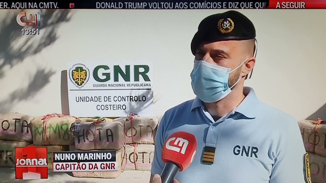 785 KG de Haxixe apreendidos em Olhão 13 10 2020