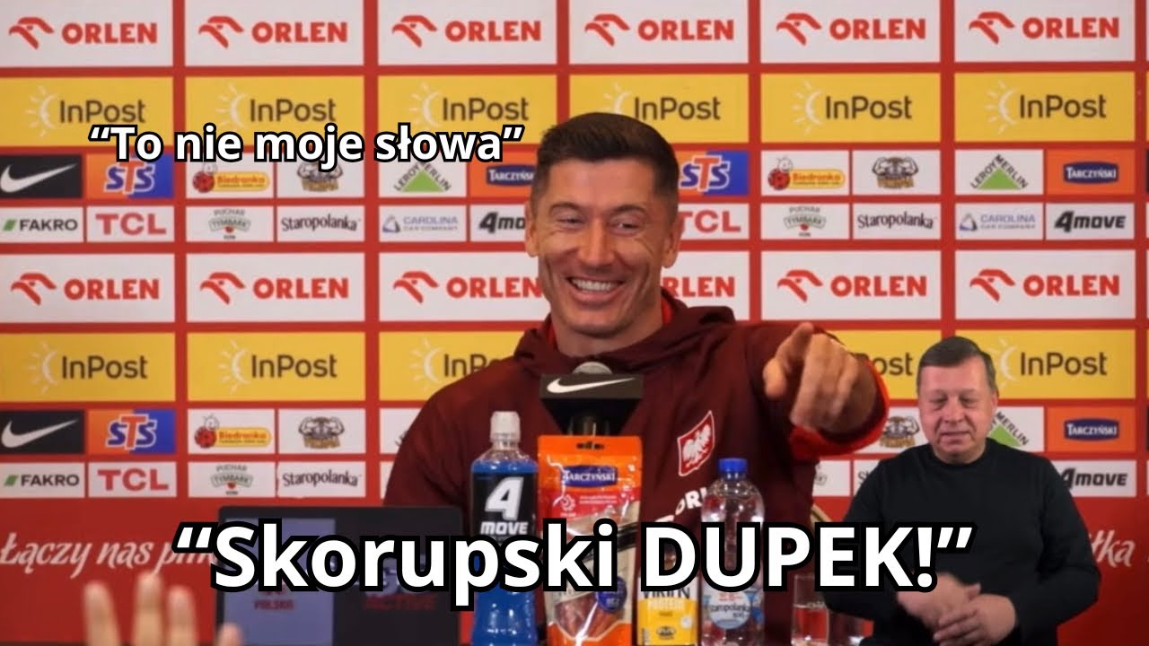 Robert Lewandowski konferencja przed listopadowym zgrupowaniem 