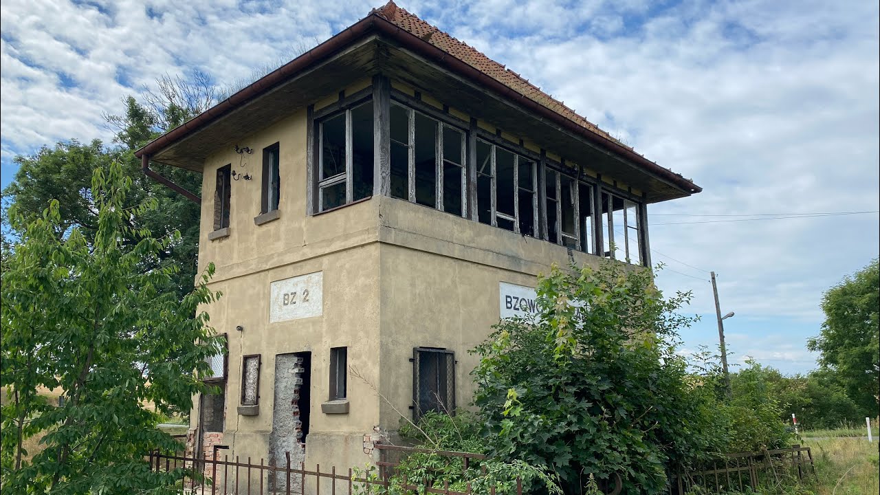 Urbex opuszczona nastawnia kolejowa BZ 2