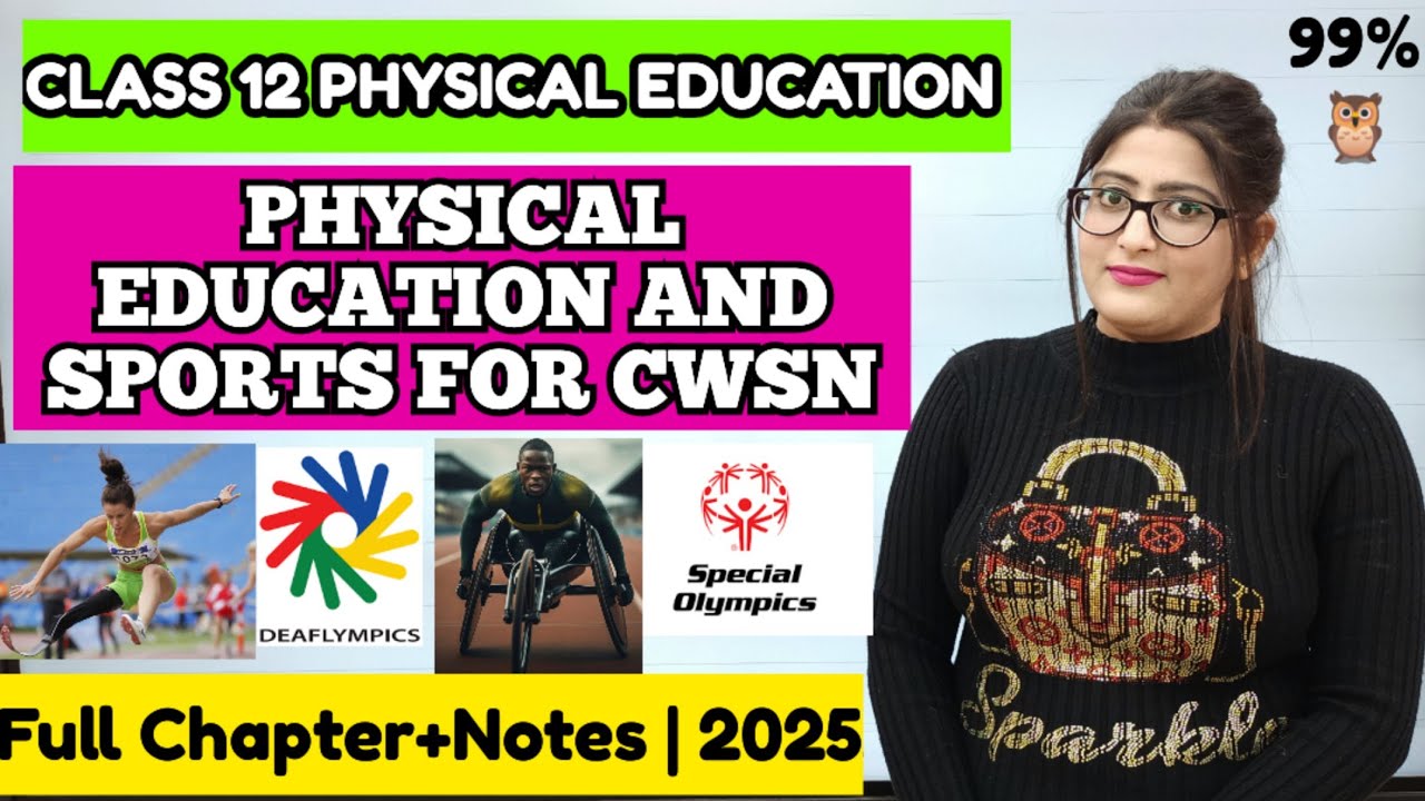 Physical education and sports for cwsn class 12 | Physical education and sports for cwsn