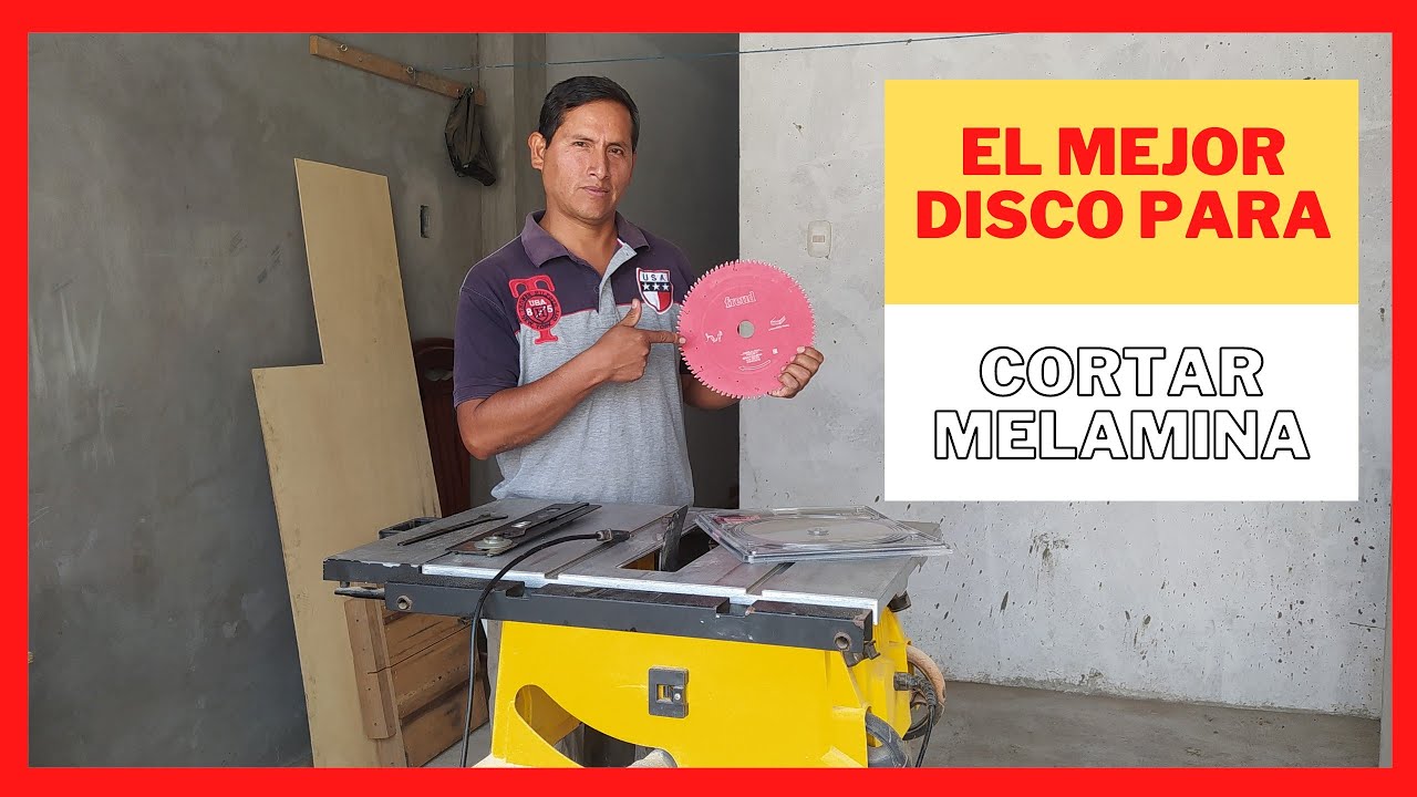 El mejor disco para cortar melamina.🪚