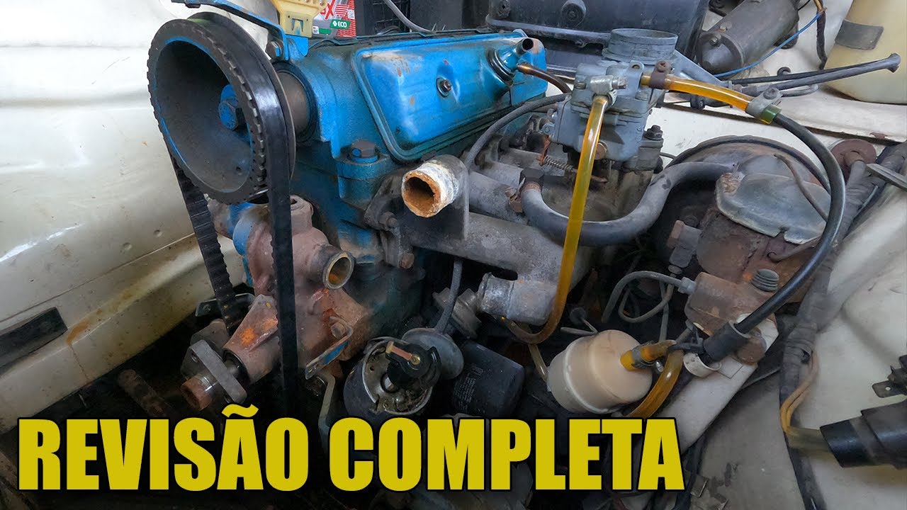 CHEVETTE 1978 PARADO A 20 ANOS, REVISÃO COMPLETA NO MOTOR !! EP.2