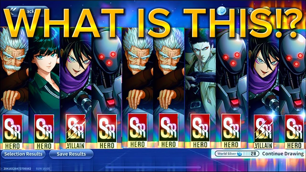 NO WAY!! Selection Draw SUMMONS are CRAZY! | One Punch Man World