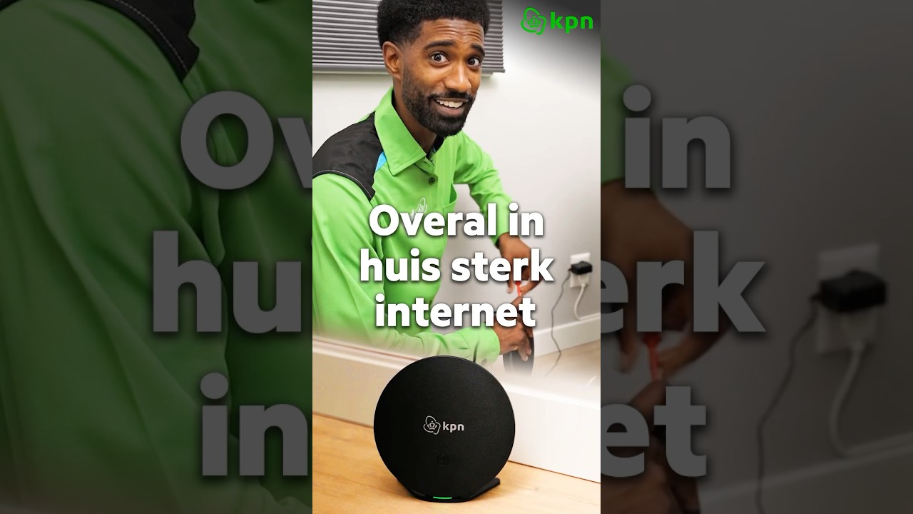 Met SuperWifi heb je overal Super internet #KPN