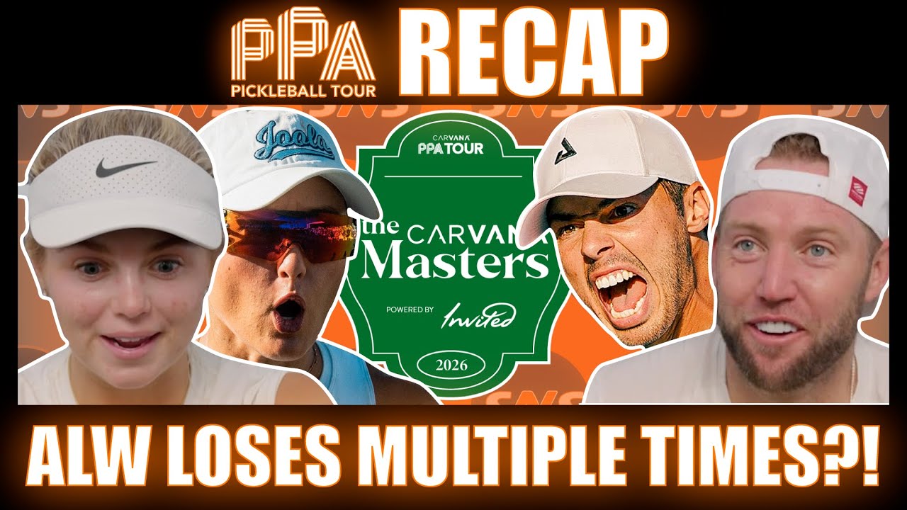 Anna Leigh Waters LOSES In Her Nike Debut?! Can Ben Johns Start 2026 With A Gold?! QD Back In PPA?!