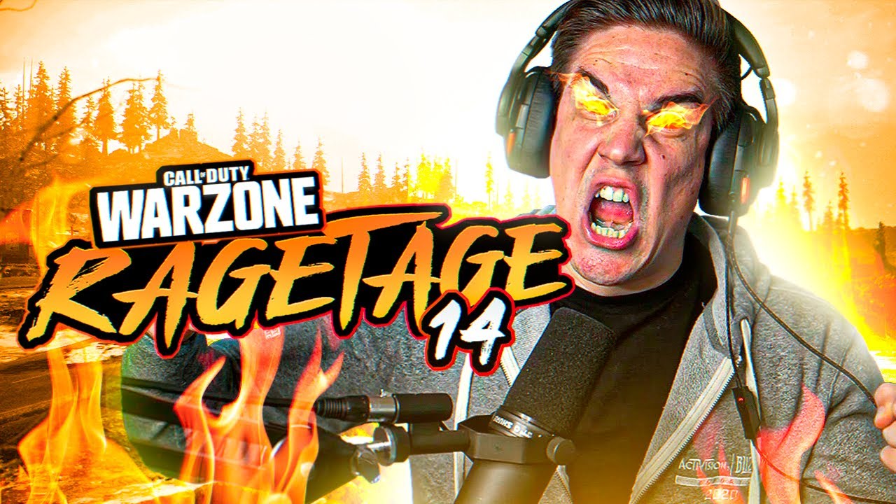 THE TEEP WARZONE RAGETAGE 14!! *EXTREMELY* ANGRY DEATH COMMS! (WARZONE)