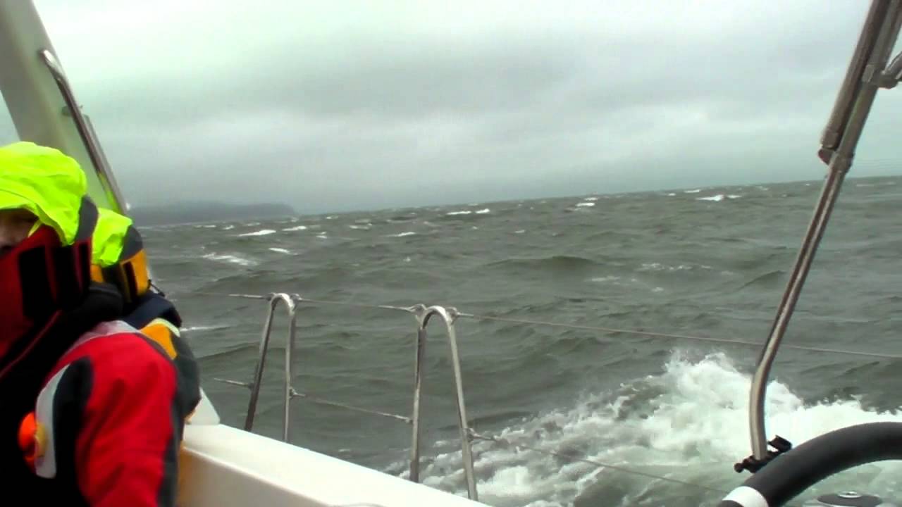 Oceanis 45 Conwy to Liverpool and back with a very windy end