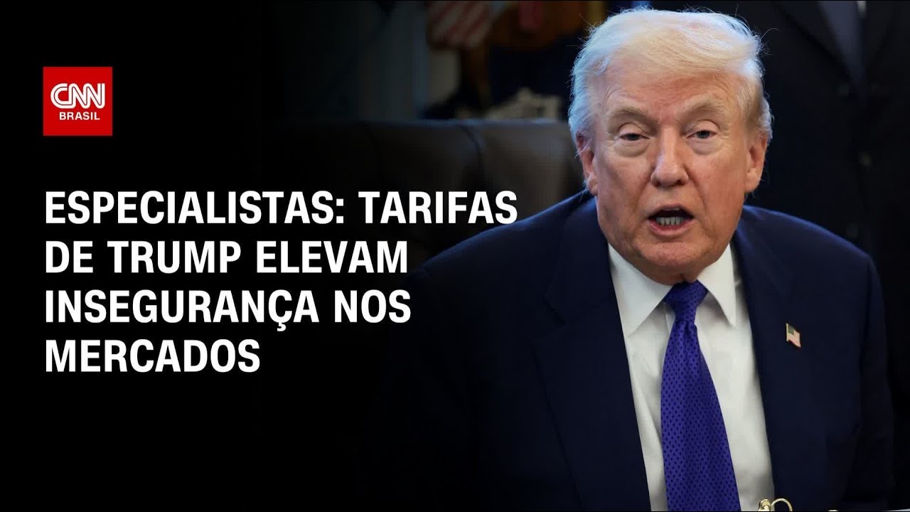 Novas tarifas de Trump elevam insegurança nos mercados, dizem especialistas | AGORA CNN