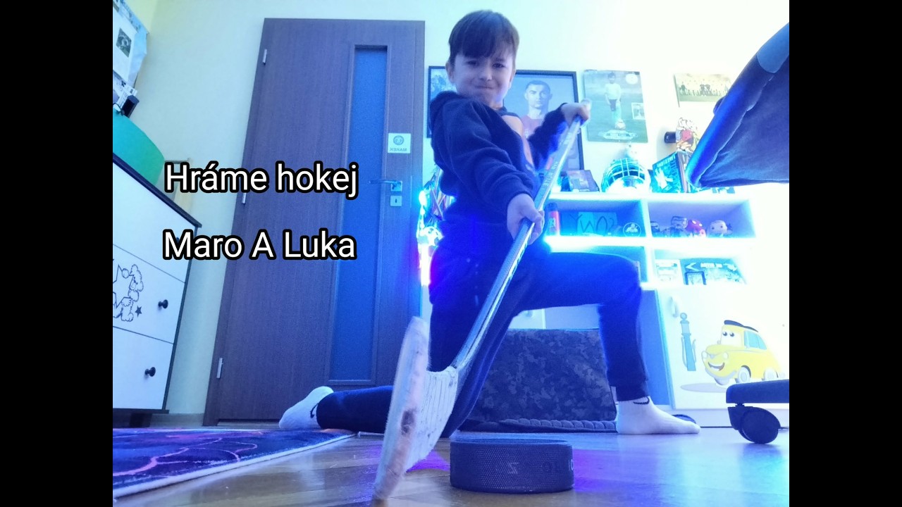 Hráme hokej Maro a Luka