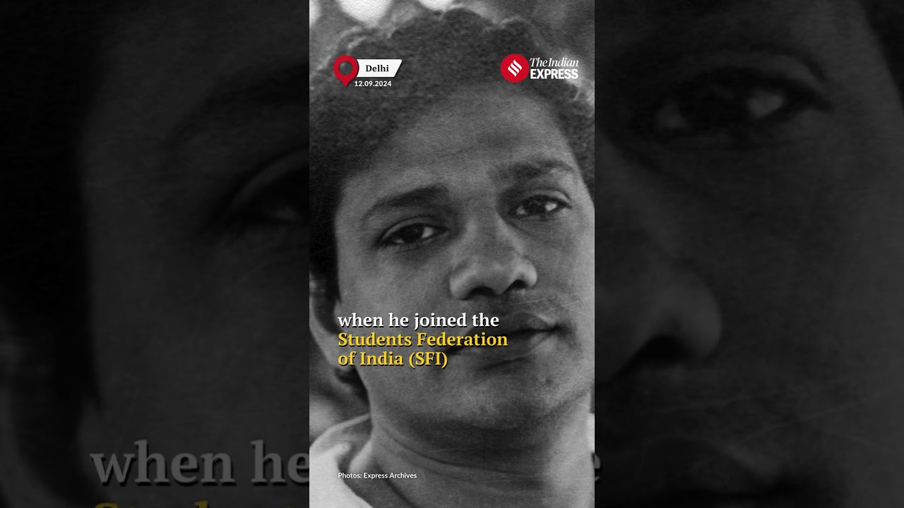 Sitaram Yechury: From firebrand student activist to CPI(M) General Secretary