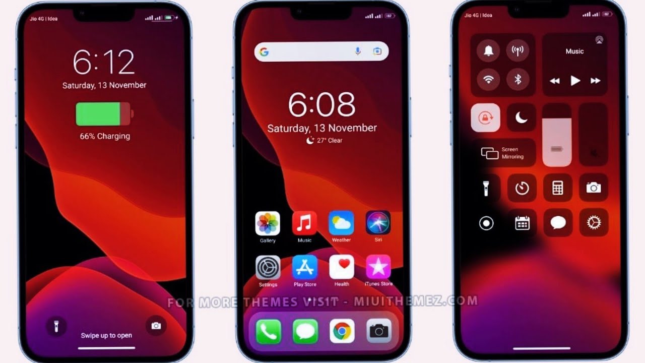 iOS Theme Xiaomi Device MIUI 12.5 Download 2021😱