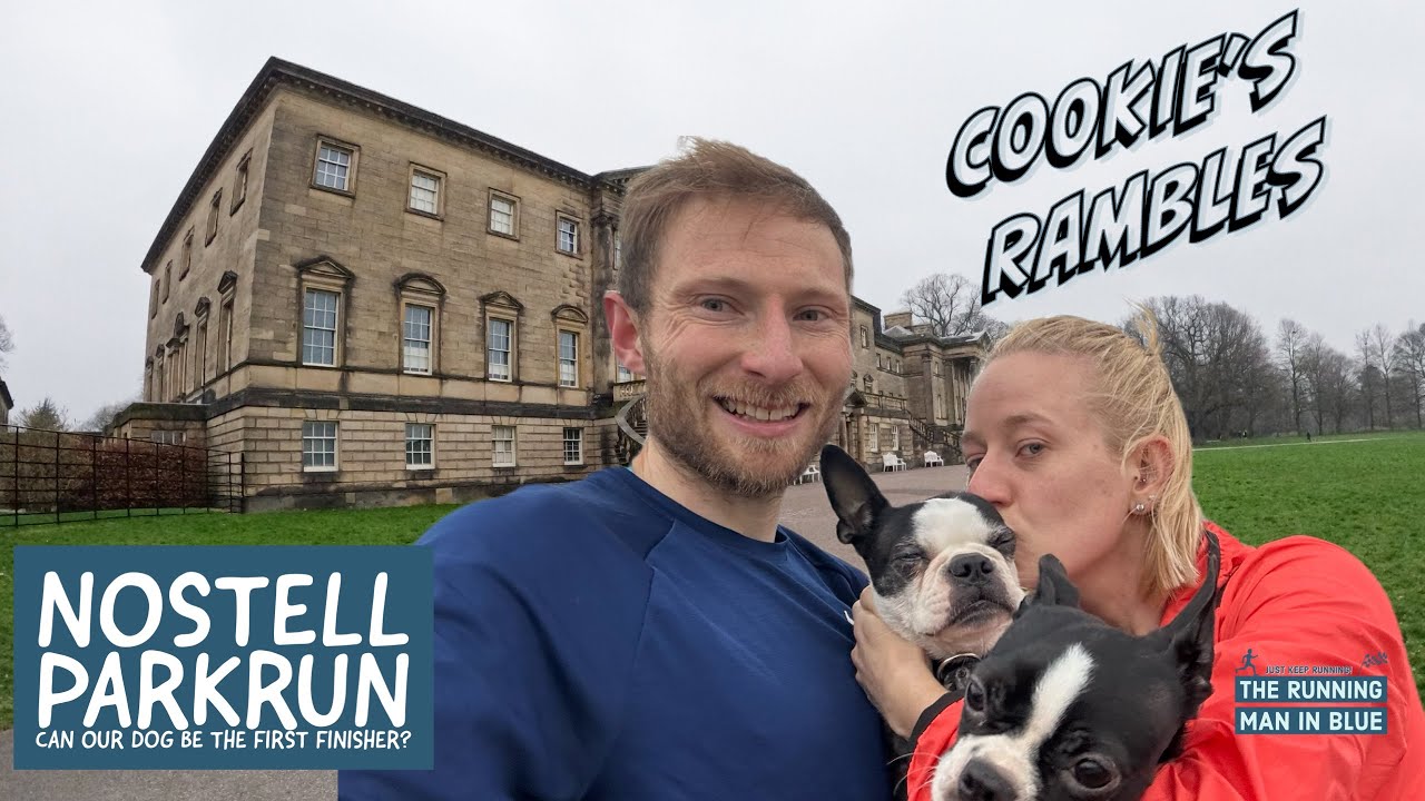 Nostell parkrun - is it a sub 20 with our little dog? Friendly, Yorkshire!