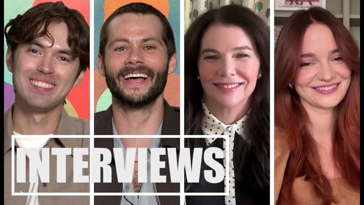 TWINLESS Cast Interviews - James Sweeney, Dylan O'Brien, Lauren Graham, Aisling Franciosi