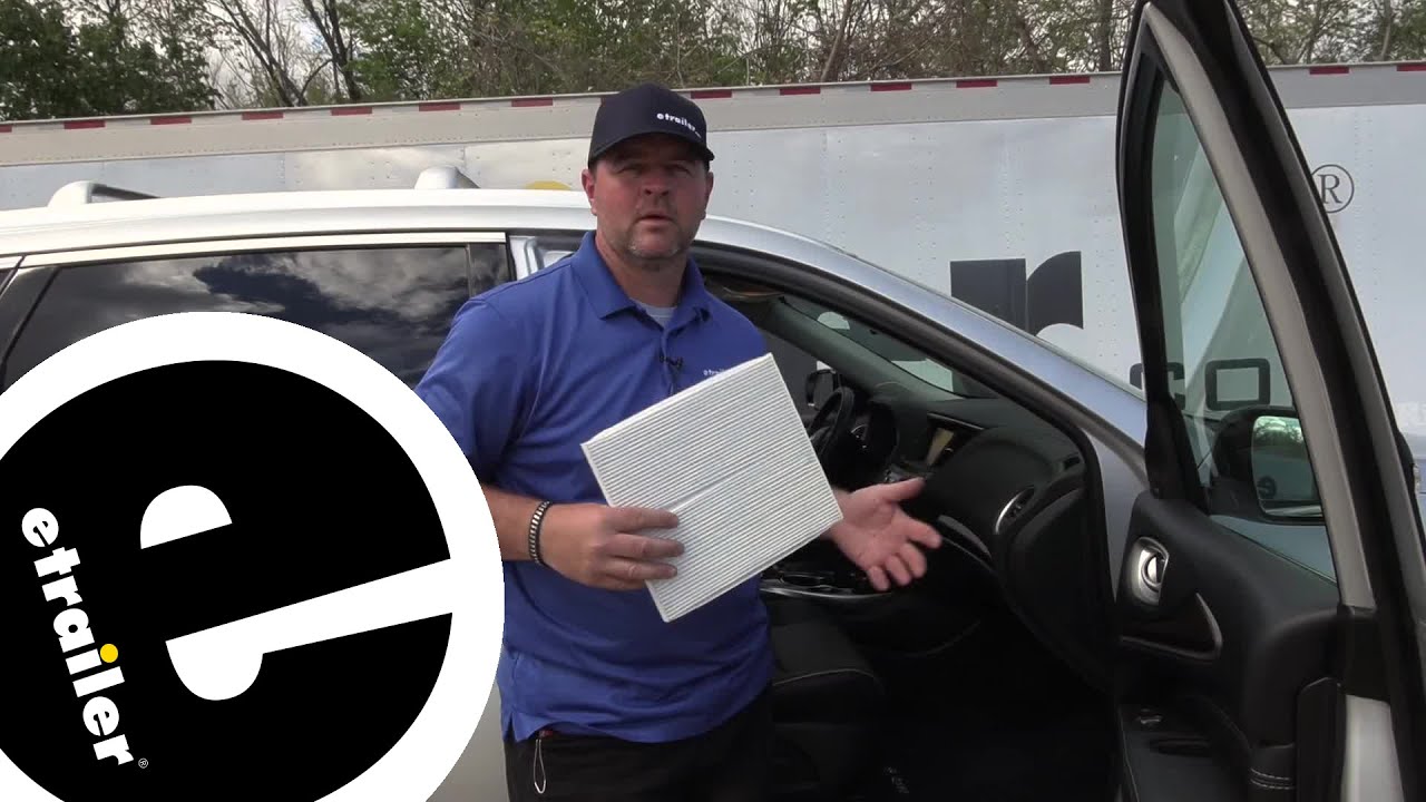 etrailer | Setting up the PTC Custom Fit Cabin Air Filter on a 2019 Infiniti QX60