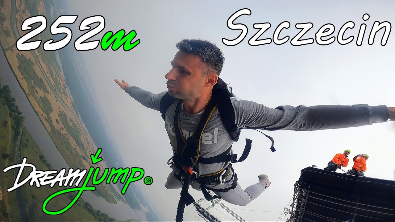Dream Jump - Big Tower Szczecin - Skok z komina 252m !!