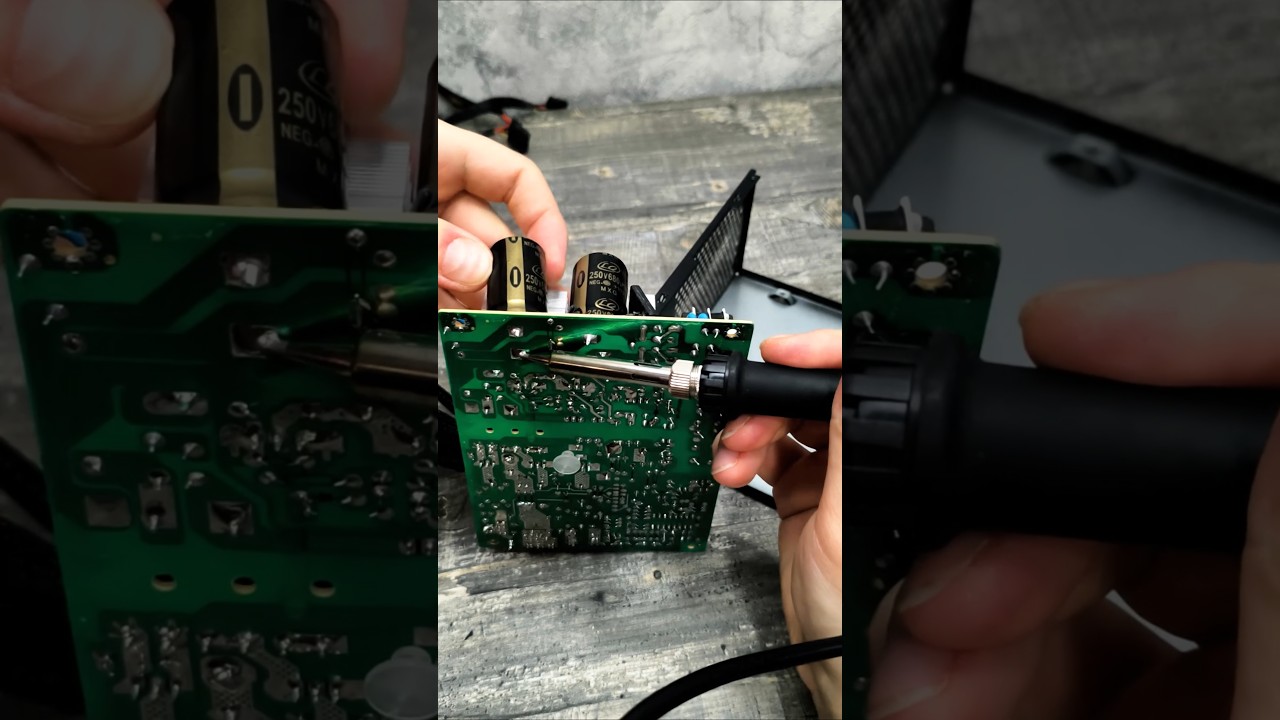 Пайка для самых маленьких - необходимый навык для ПК перекупа #pcbuild #pc #nottoxjq