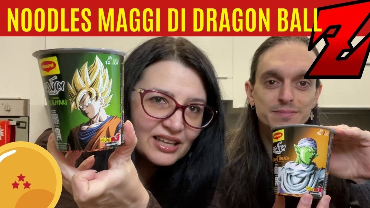 Assaggiamo i noodles di Dragon Ball della Maggi!