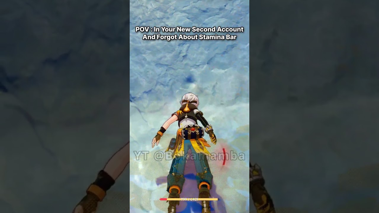 POV: You Forgot the Stamina Bar 😭 | Genshin Impact