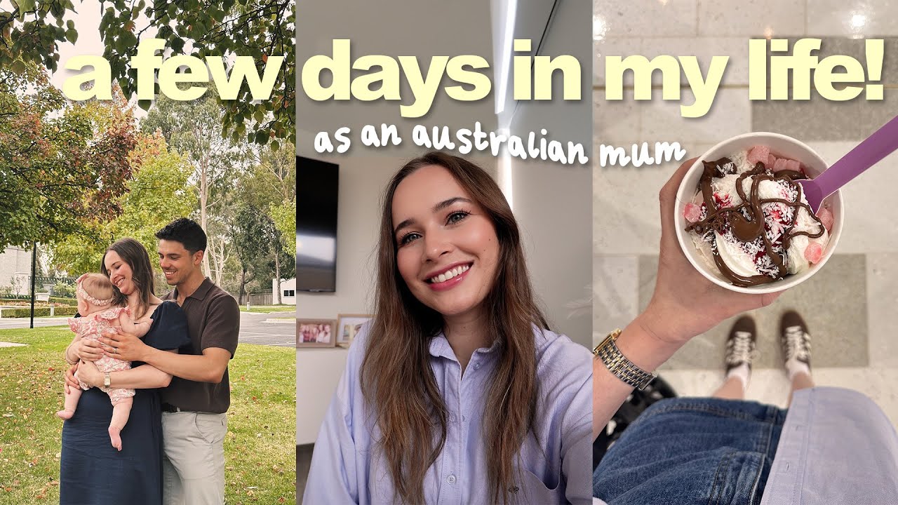VLOG: leaning into my mum era!  💗 💐 sourdough, gym chats, baby blessing + sleep routine
