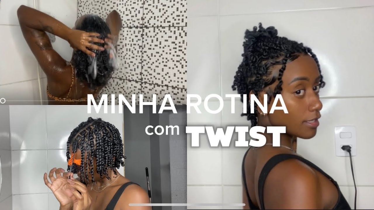 MINHA ROTINA CAPILAR COM TWIST