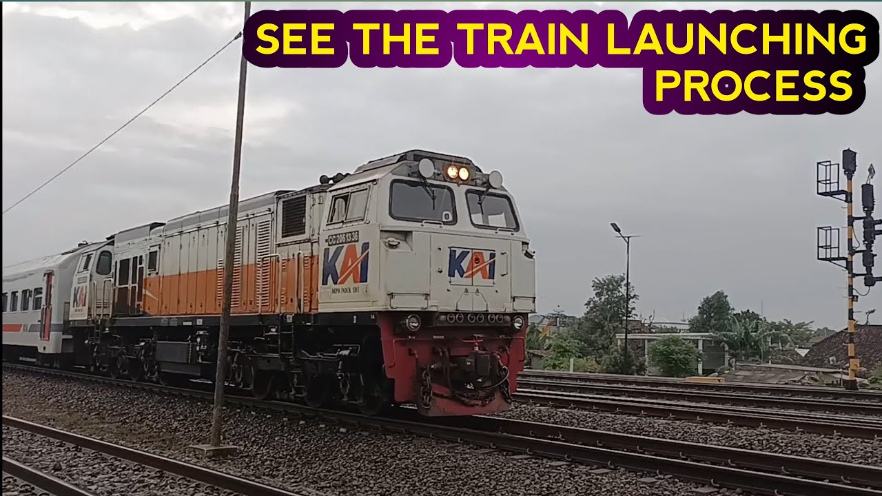 SEE THE TRAIN LAUNCHING PROCESS LIVE AT THE STATION