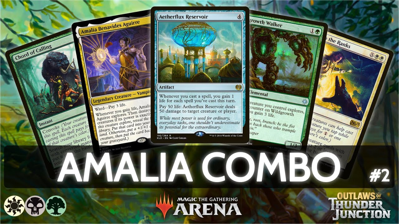 ⚪⚫🟢 Abzan Amalia Combo, part 2 | MTG Arena | Explorer | BO3 | Outlaws of Thunder Junction