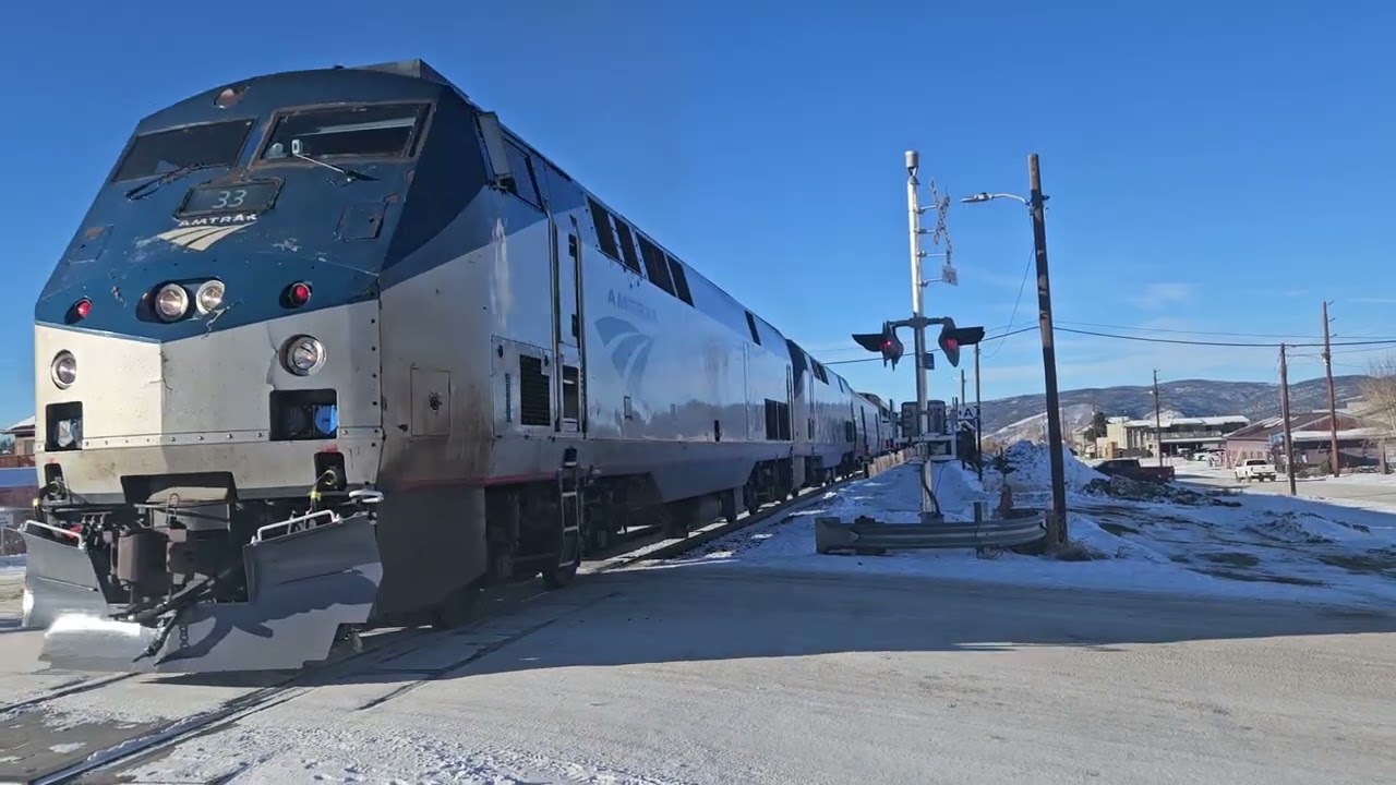 @Amtrak #6 #California Zephyr - Fraser, CO