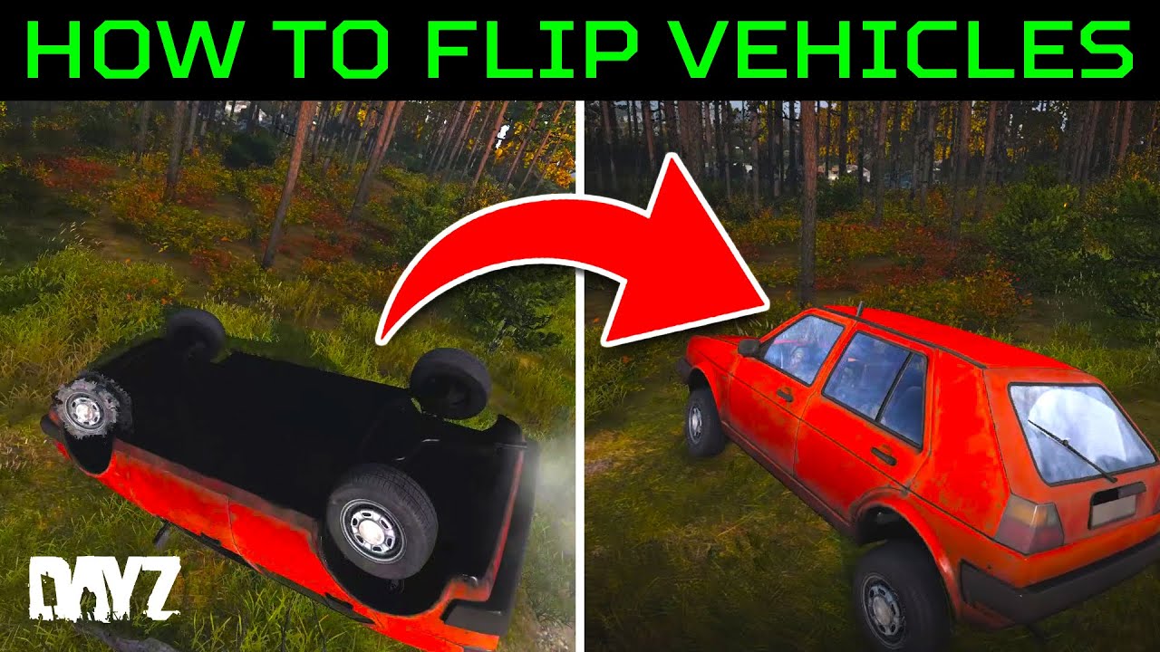 How to Unstuck or Flip Your Vehicle in DayZ