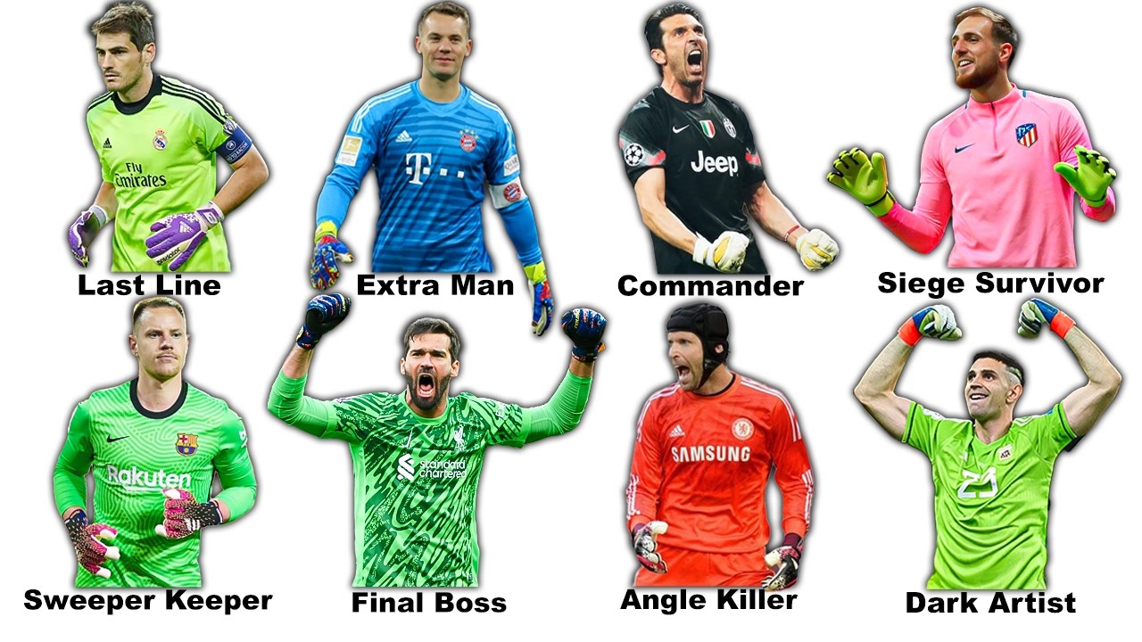 Every Weird Type Of Football Goalkeeper Explained In 11 Minutes