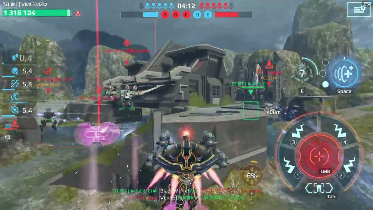 War Robots Steam  time is over nooooooooo , but funny match...LOL
