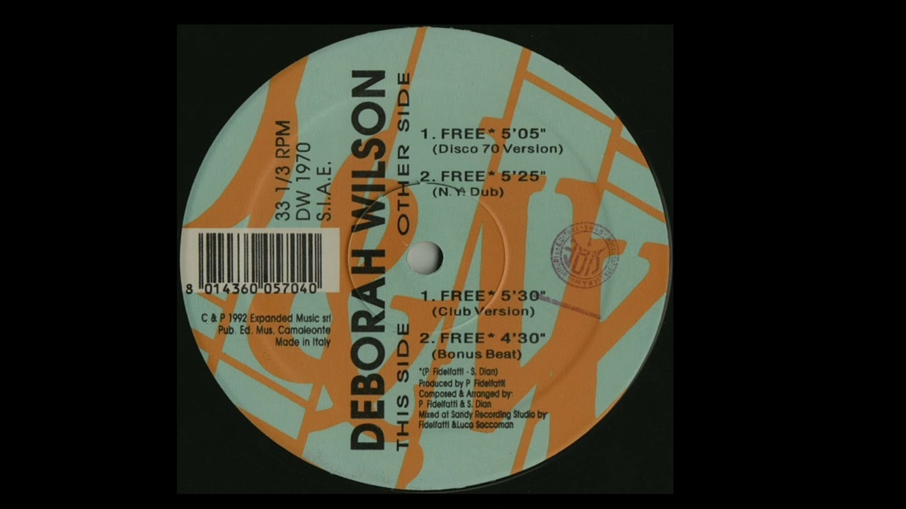 Deborah Wilson | Free (Disco 70 Version)