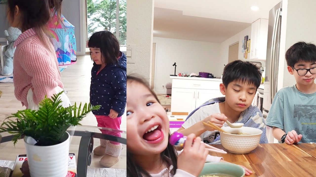 Mom of 3 | girls day out | late night beef ramen noodle soup | workout done 