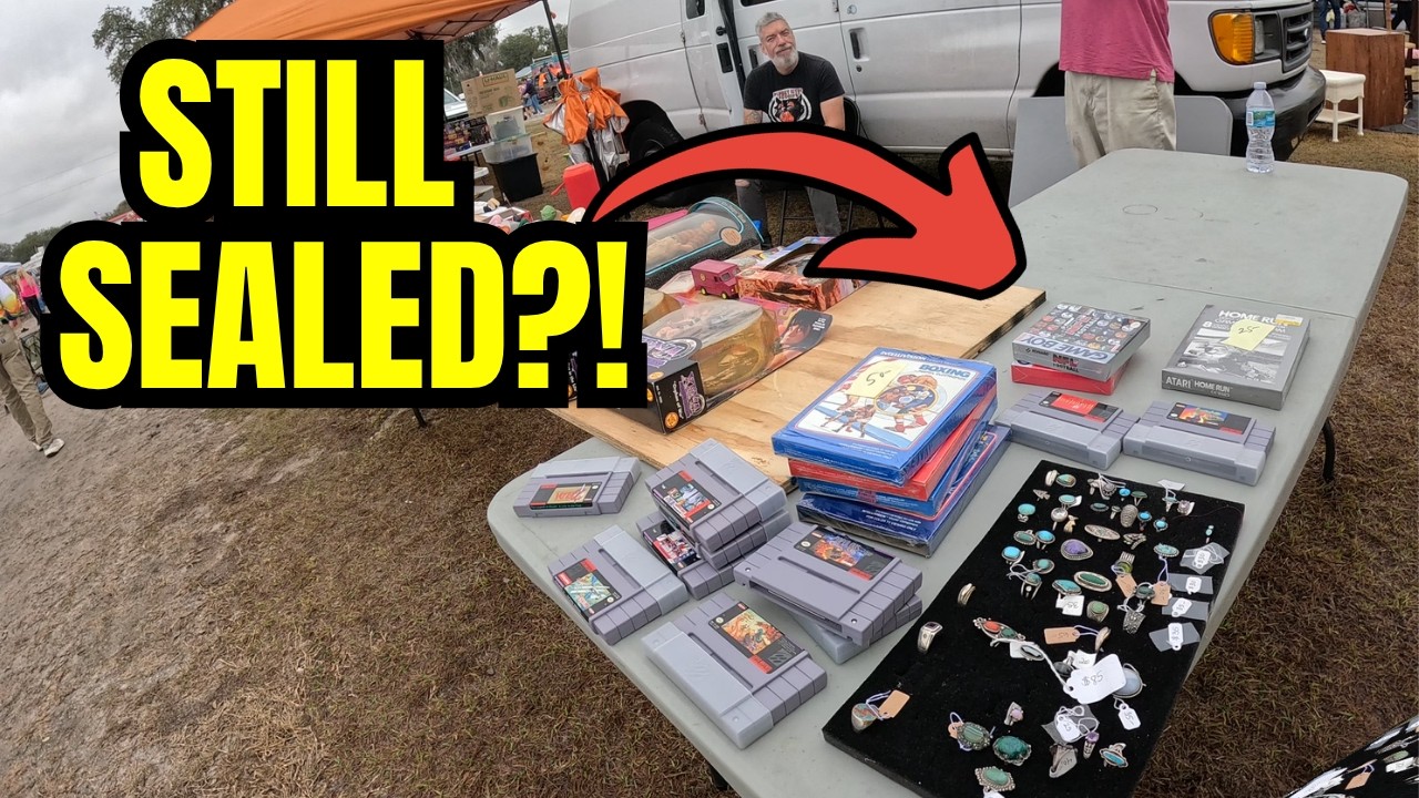 These Sealed Games Were Hiding in Plain Sight at the Flea Market!