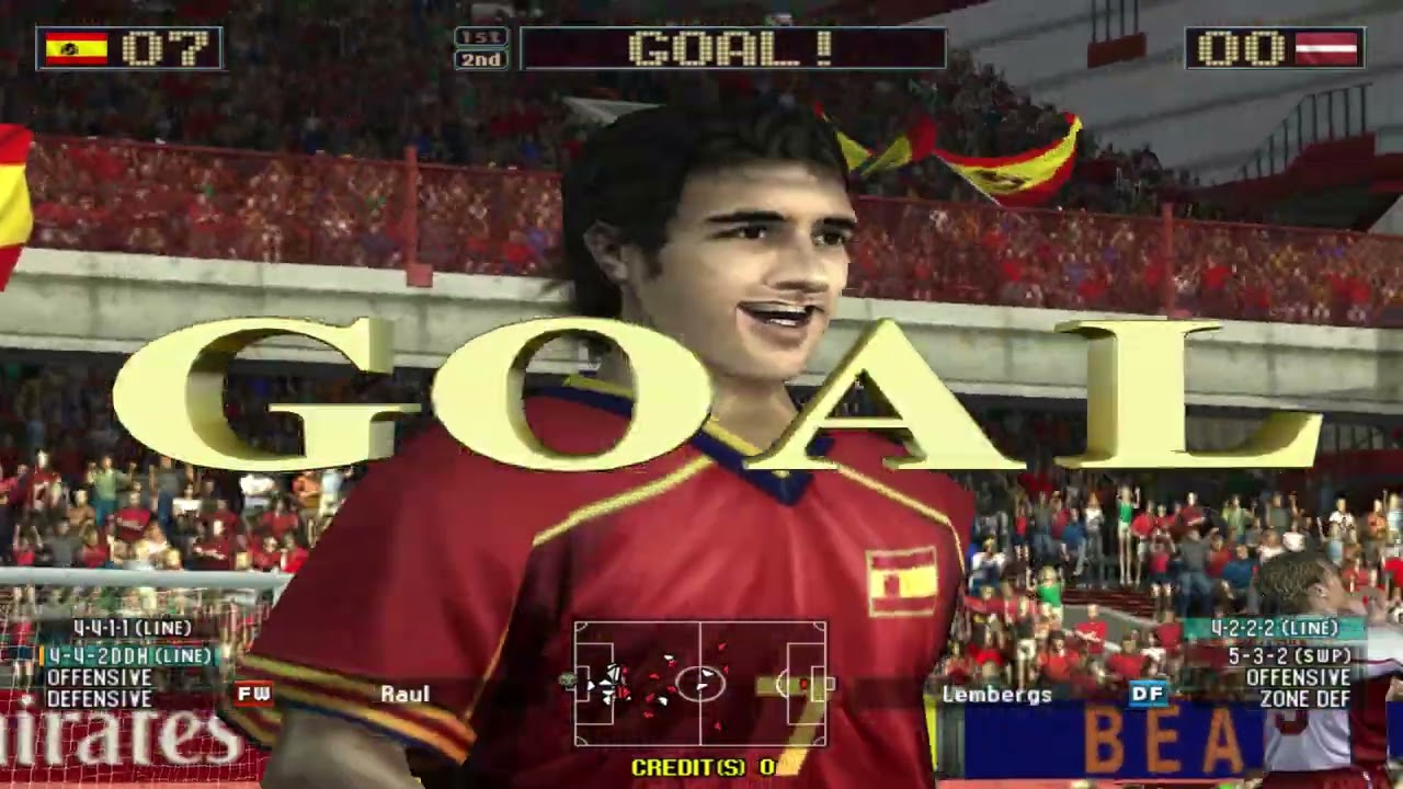 Virtua Striker 4 Ver. 2006 - Spain Full Game Playthrough