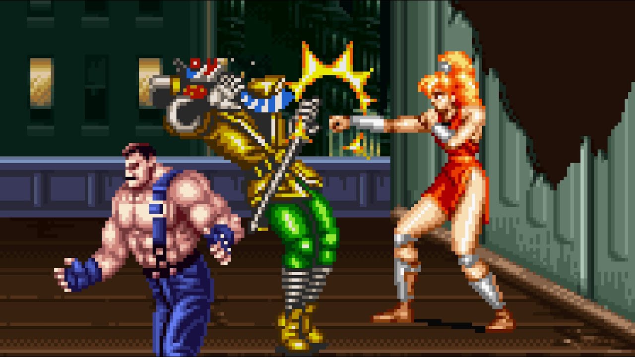 Final Fight 2 Readjusted (SNES, Hack) 2Players Co-op