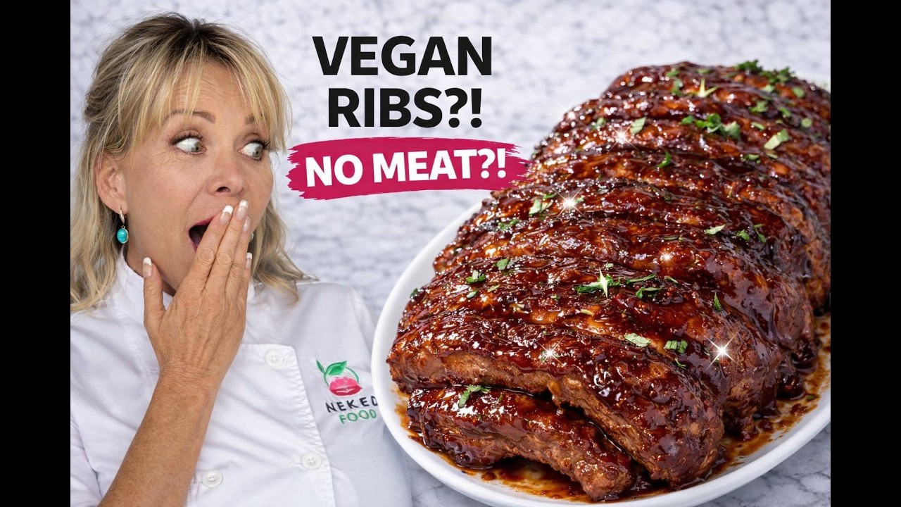 Sticky BBQ Vegan Ribs (Better Than the Real Thing)