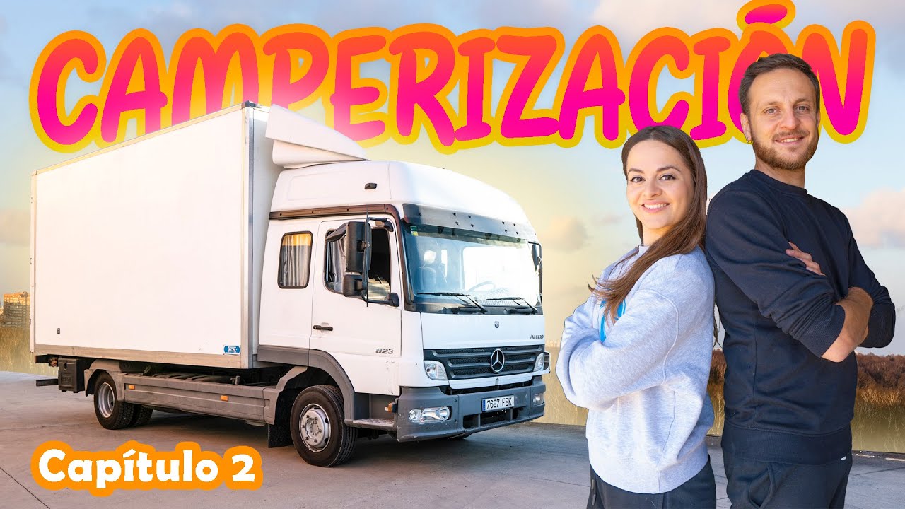 🛠️ Camperizar un CAMIÓN CAMPER con una MOTO en el interior 🚚😵 Vivir en ruta - Capítulo 2