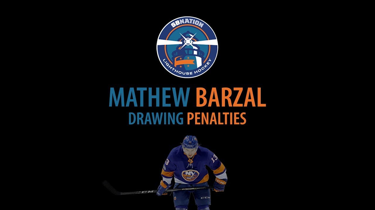 Mathew Barzal Drawing Penalties