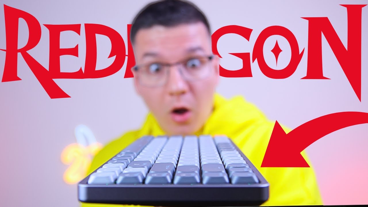 (KONKURS) NISKOPROFILOWA klawiatura MECHANICZNA?! Redragon Azure RGB | Test i Recenzja