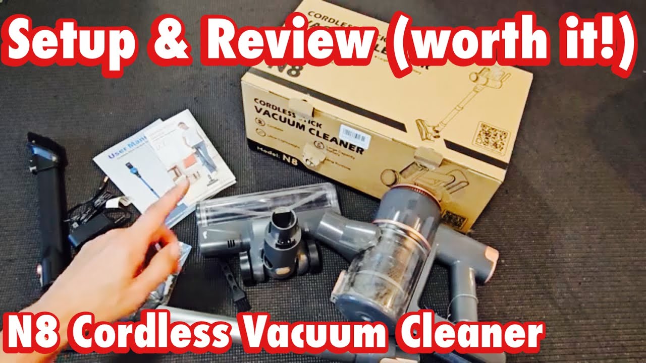 N8 Cordless Vacuum Cleaner: Setup & Review (Worth IT!)