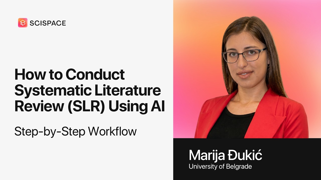 How to Conduct a Systematic Literature Review (SLR) Using AI | Step-by-Step Workflow
