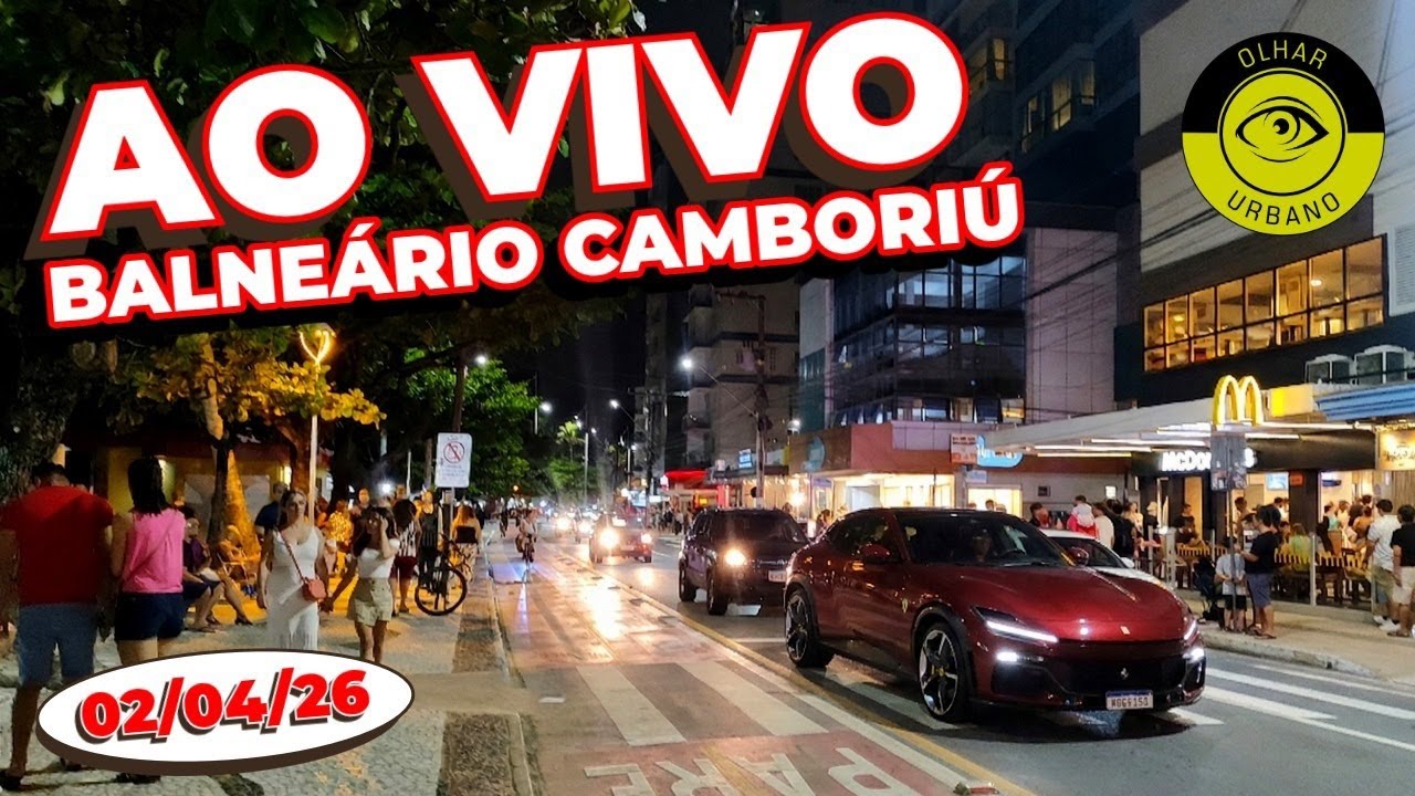 Ao Vivo em Balne&aacute;rio Cambori&uacute; - Noite e Madrugada de Quinta - 02/04/26